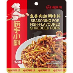 [40281] HDL Shredded Pork Fish Flav. Seas. 125g | 海底捞 鱼香肉丝调味料 125g