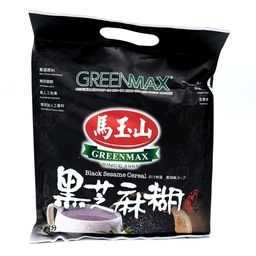 [61163] TW Greenmax Black Sesame Cereal 360g | 马玉山 黑芝麻糊 360g